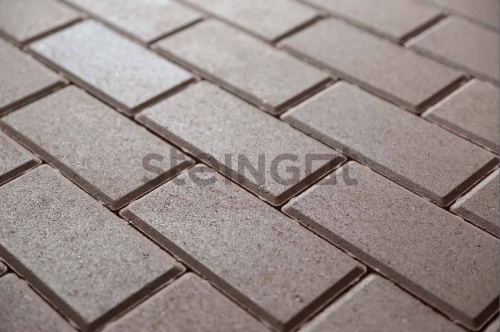 Брусчатка 200*100*40 Коричневая (полный прокрас), Steingot