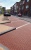 Тротуарная клинкерная брусчатка Wienerberger Penter rot с фаской, 200x100x52 мм